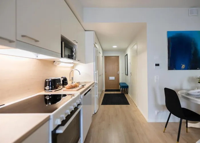 公寓 Premium In Center With Sauna And Balcony